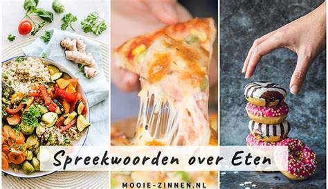nederlandse spreekwoorden over eten